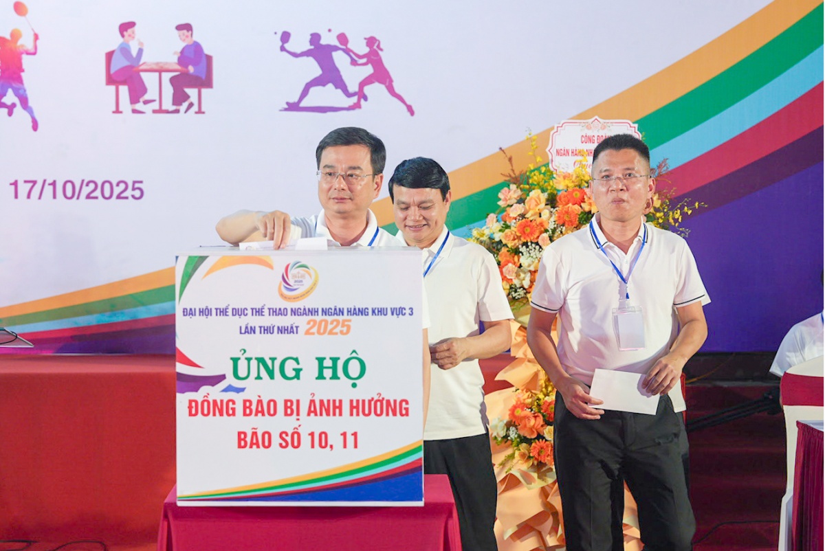 Khai mạc Đại hội Thể dục Thể thao ngành Ngân hàng Khu vực 3 lần thứ I