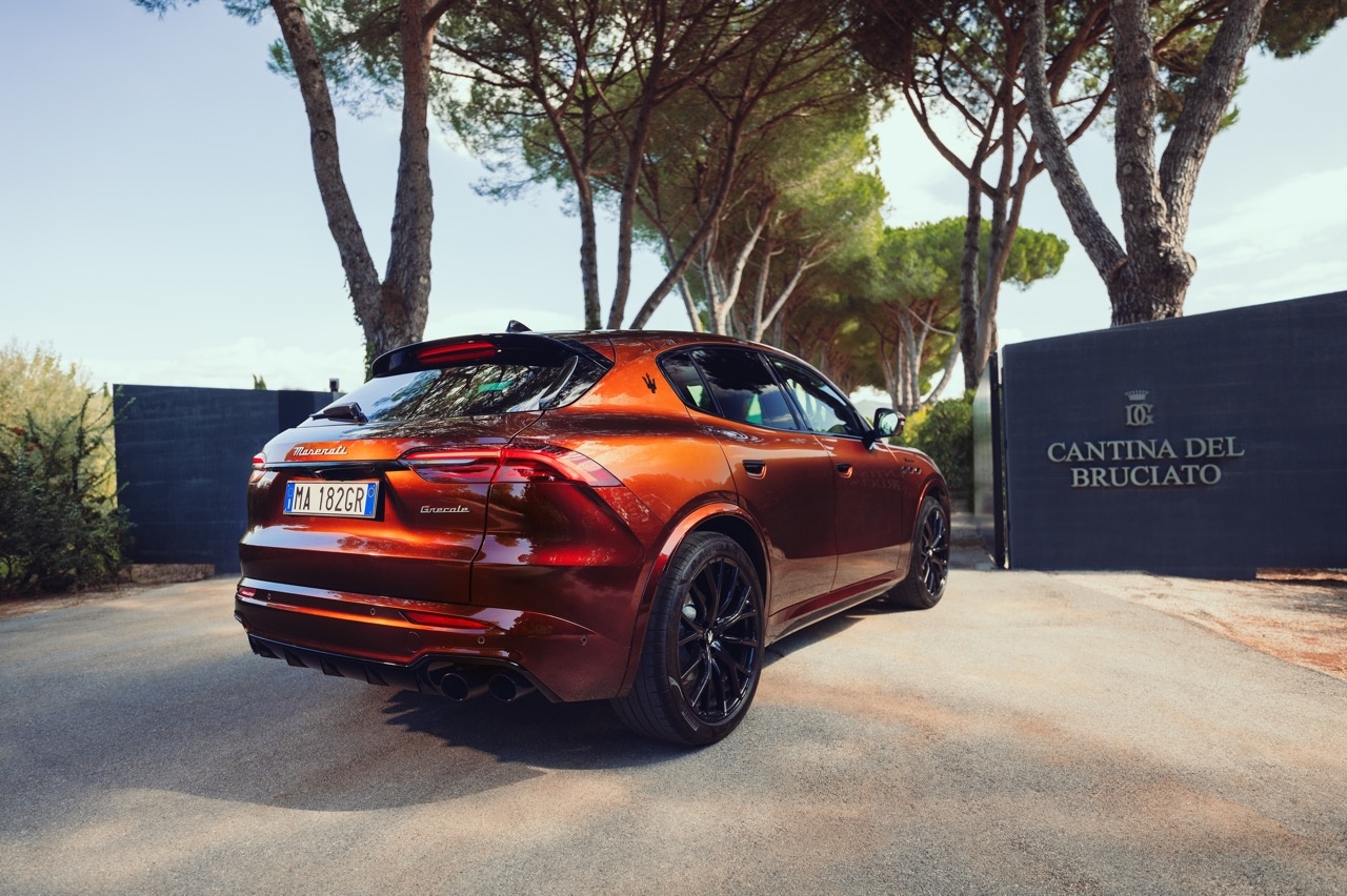 Maserati Grecale bản đặc biệt tôn vinh tinh hoa rượu vang Ý