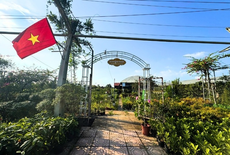 Mỗi vườn hoa, cây cảnh ở làng nghề Tích Giang (xã Phúc Thọ, Hà Nội) đều có tiềm năng trở thành điểm du lịch nông nghiệp, nông thôn hấp dẫn. Mỗi vườn hoa, cây cảnh ở làng nghề Tích Giang (xã Phúc Thọ, Hà Nội) đều có tiềm năng trở thành điểm du lịch nông nghiệp, nông thôn hấp dẫn.