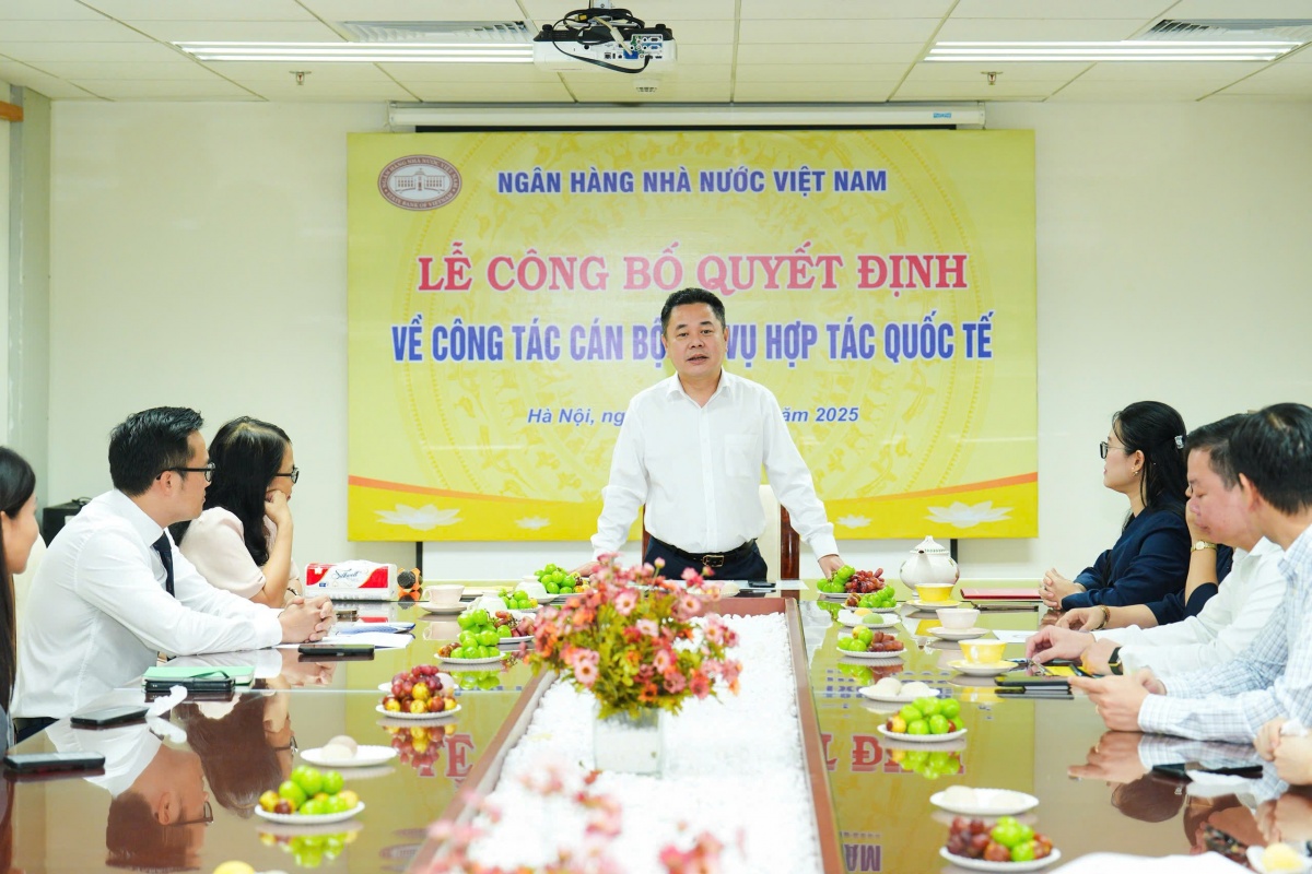 Công bố Quyết định bổ nhiệm lãnh đạo Vụ Hợp tác quốc tế Công bố Quyết định bổ nhiệm lãnh đạo Vụ Hợp tác quốc tế