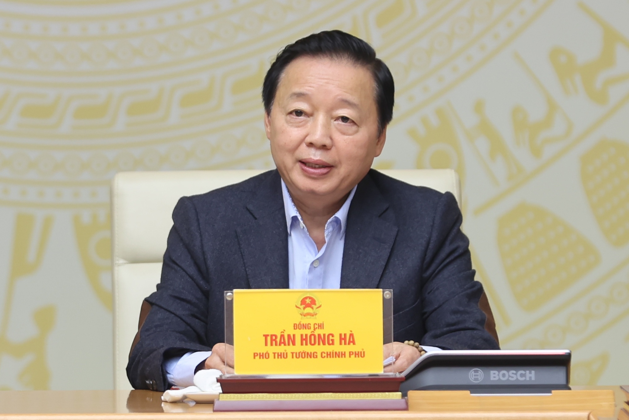 Phó Thủ tướng Chính phủ Trần Hồng Hà phát biểu - Ảnh: VGP/Nhật Bắc