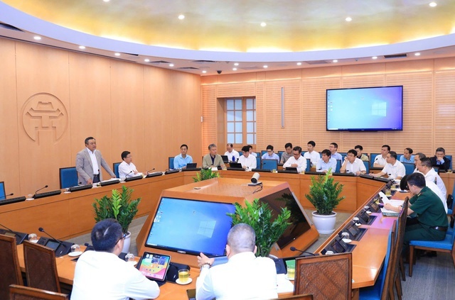 Ban Chỉ đạo các dự án đường sắt trên địa bàn thành phố họp phiên thứ nhất Ban Chỉ đạo các dự án đường sắt trên địa bàn thành phố họp phiên thứ nhất