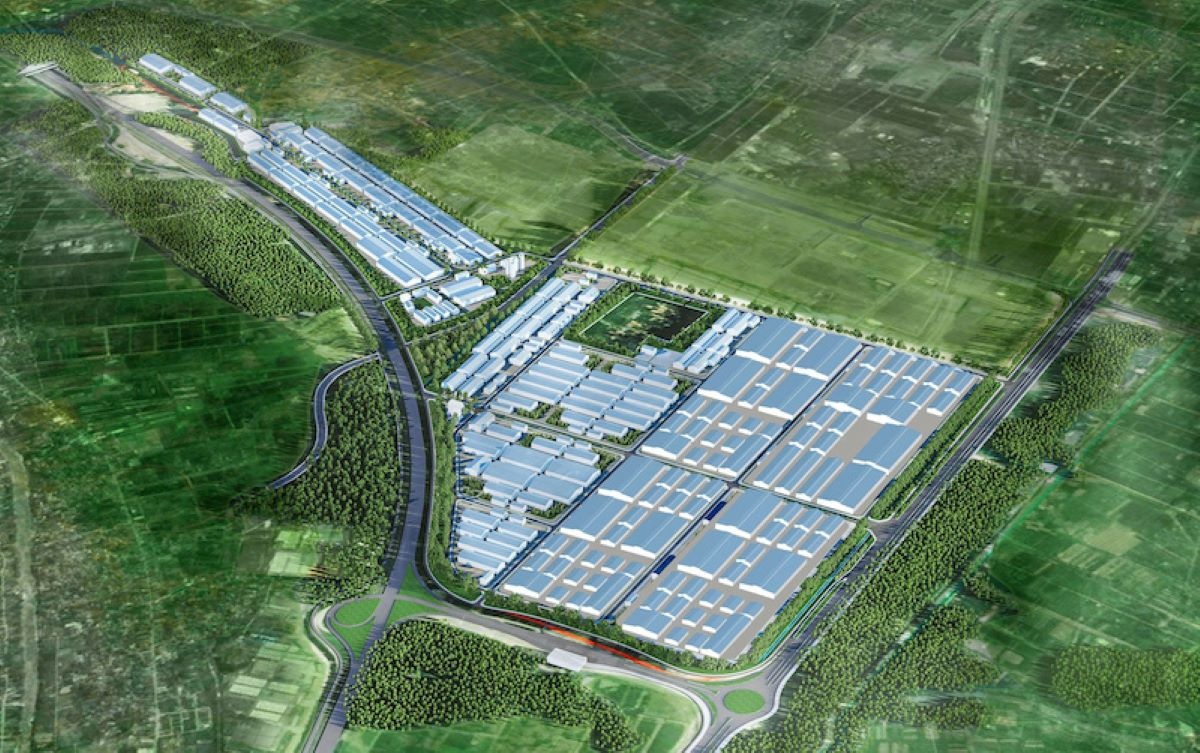 Phối cảnh KCN Lý Thường Kiệt - giai đoạn 1 Phối cảnh KCN Lý Thường Kiệt - giai đoạn 1