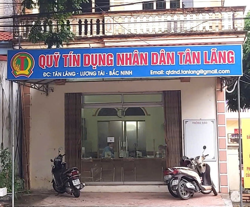 Quỹ tín dụng nhân dân Tân Lãng thông báo sửa đổi, bổ sung Giấy phép hoạt động Quỹ tín dụng nhân dân Tân Lãng thông báo sửa đổi, bổ sung Giấy phép hoạt động