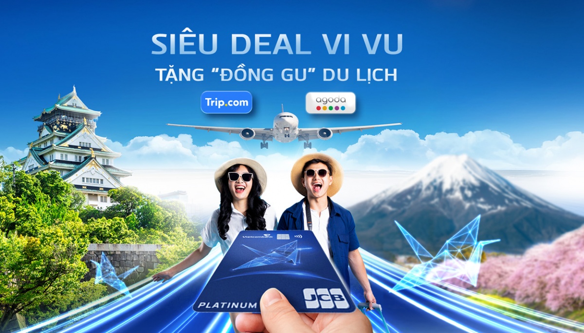 Vi vu hết mình, ưu đãi hết cỡ cùng thẻ Vietcombank JCB