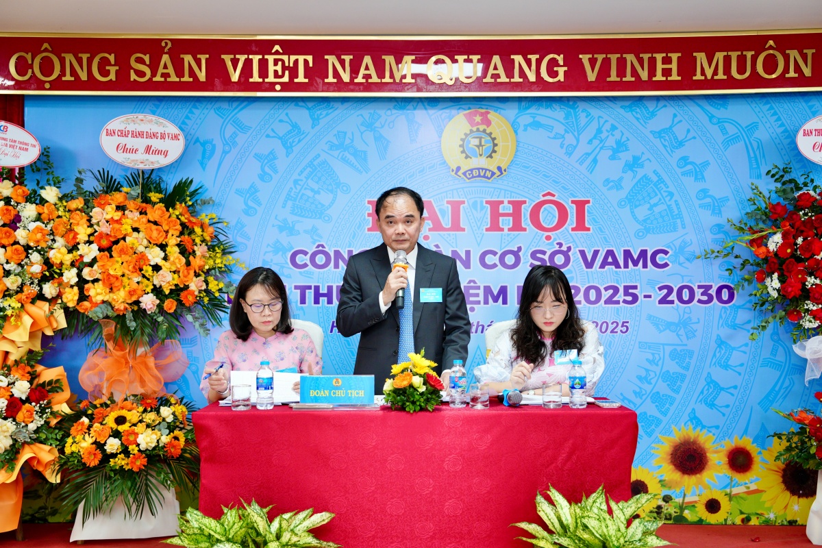 Đại hội Công đoàn cơ sở VAMC nhiệm kỳ 2025–2030: Đoàn kết, kỷ cương, đổi mới để nâng cao đời sống người lao động Đại hội Công đoàn cơ sở VAMC nhiệm kỳ 2025–2030: Đoàn kết, kỷ cương, đổi mới để nâng cao đời sống người lao động