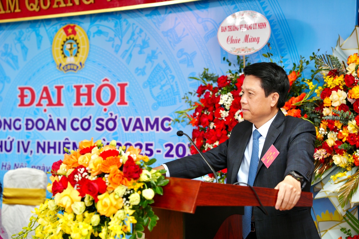Đại hội Công đoàn cơ sở VAMC nhiệm kỳ 2025–2030: Đoàn kết, kỷ cương, đổi mới để nâng cao đời sống người lao động Đại hội Công đoàn cơ sở VAMC nhiệm kỳ 2025–2030: Đoàn kết, kỷ cương, đổi mới để nâng cao đời sống người lao động