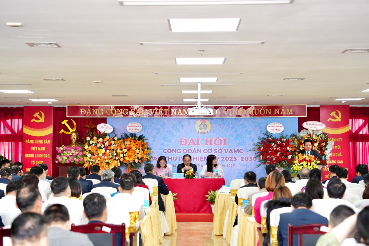 Đại hội Công đoàn cơ sở VAMC nhiệm kỳ 2025–2030: Đoàn kết, kỷ cương, đổi mới để nâng cao đời sống người lao động Đại hội Công đoàn cơ sở VAMC nhiệm kỳ 2025–2030: Đoàn kết, kỷ cương, đổi mới để nâng cao đời sống người lao động