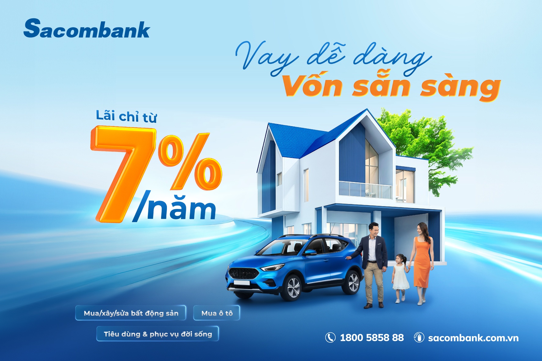 Sắm sửa cuối năm không lo nghĩ với lãi suất cho vay hấp dẫn từ Sacombank Sắm sửa cuối năm không lo nghĩ với lãi suất cho vay hấp dẫn từ Sacombank