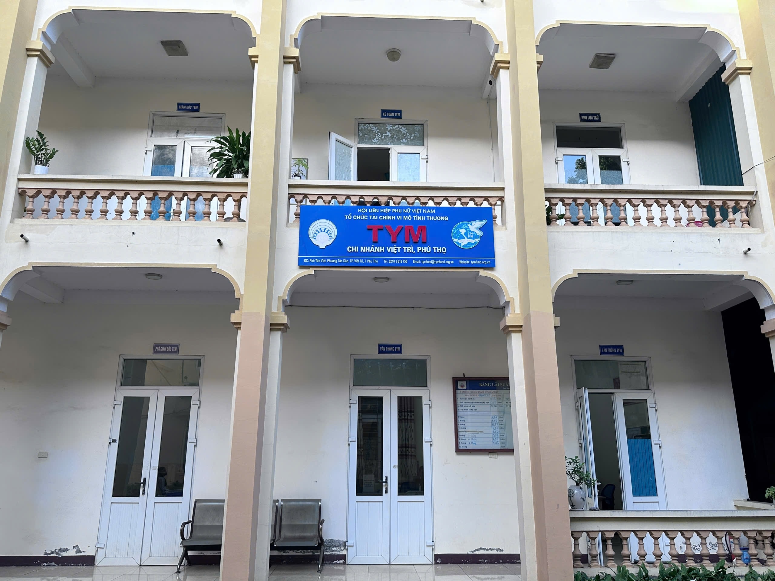 undefined TYM - Chi nhánh Việt Trì, Phú Thọ thông báo thay đổi địa điểm PGD số 03