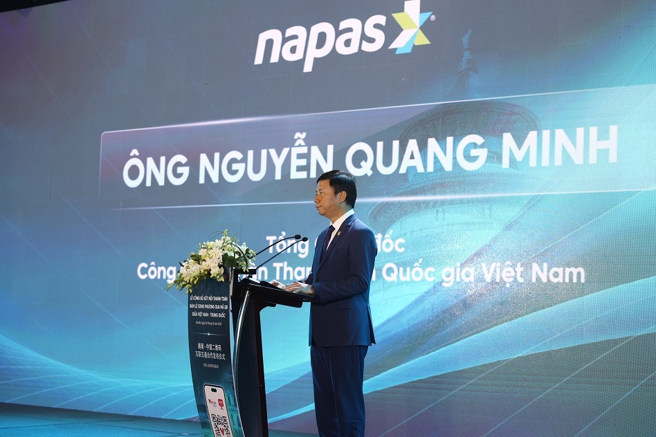 Ông Nguyễn Quang Minh - TGĐ NAPAS Ông Nguyễn Quang Minh - TGĐ NAPAS