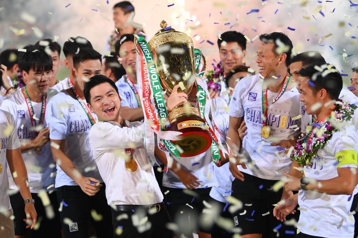 Hà Nội FC là đội bóng giàu thành tích bậc nhất lịch sử V-League.