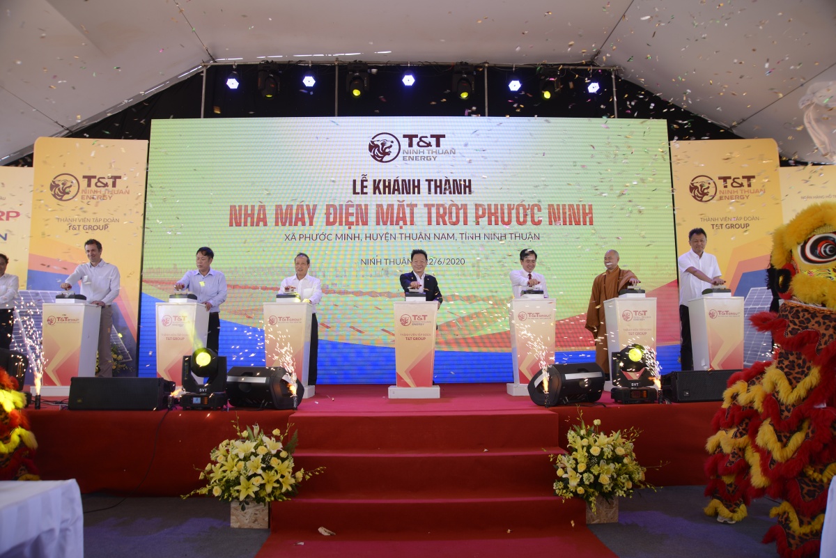 Nhà máy Điện mặt trời Phước Ninh đánh dấu cho bước đi đầu tiên của T&T trong lĩnh vực năng lượng sau 15 năm tích lũy tâm thế và nguồn lực.