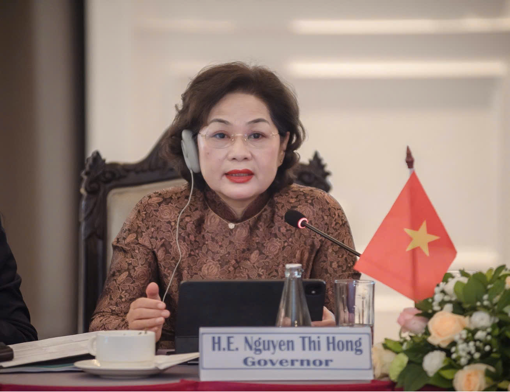 Thống đốc Nguyễn Thị Hồng kết thúc tốt đẹp chuyến công tác tháp tùng Tổng Bí thư Tô Lâm thăm cấp nhà nước CHDCND Lào
