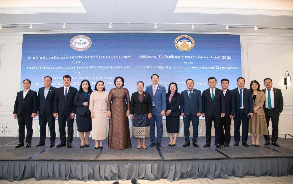 Thống đốc Nguyễn Thị Hồng kết thúc tốt đẹp chuyến công tác tháp tùng Tổng Bí thư Tô Lâm thăm cấp Nhà nước Cộng hòa Dân chủ Nhân dân Lào, đồng chủ trì