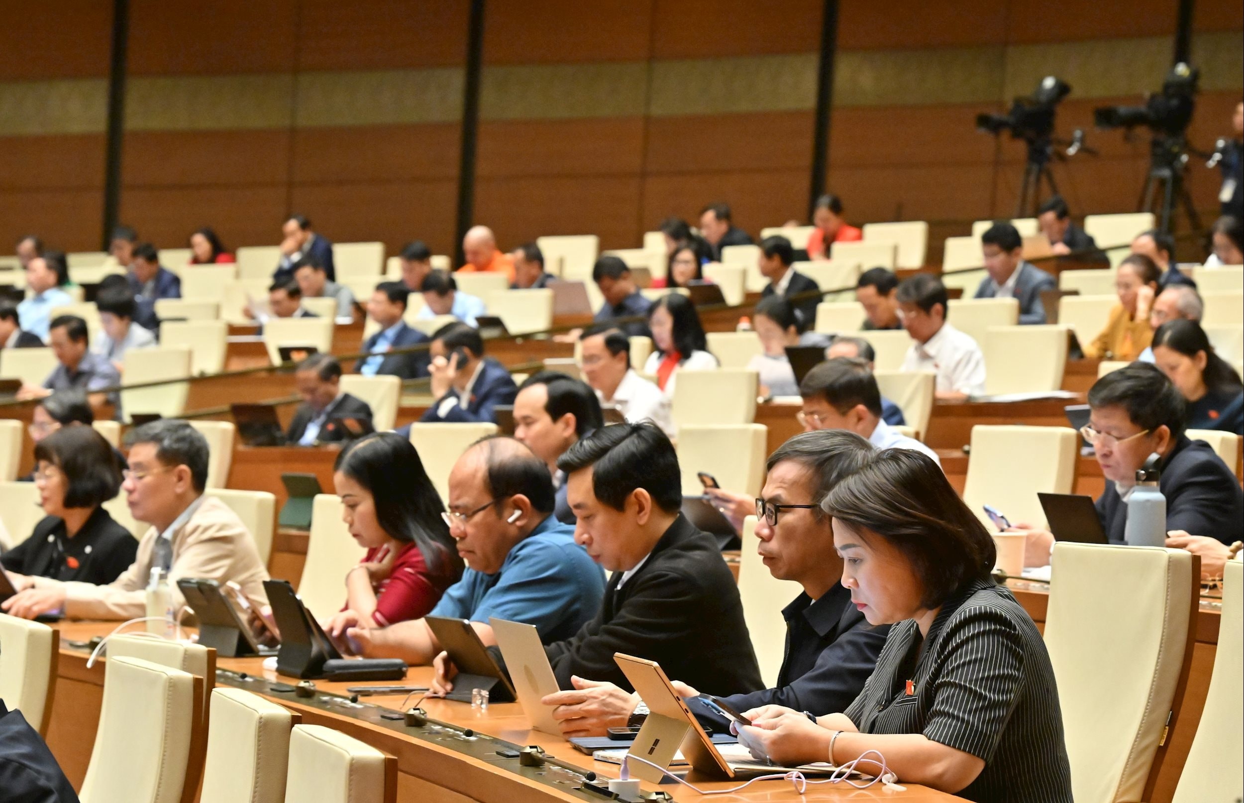 Các đại biểu dự phiên họp Các đại biểu dự phiên họp