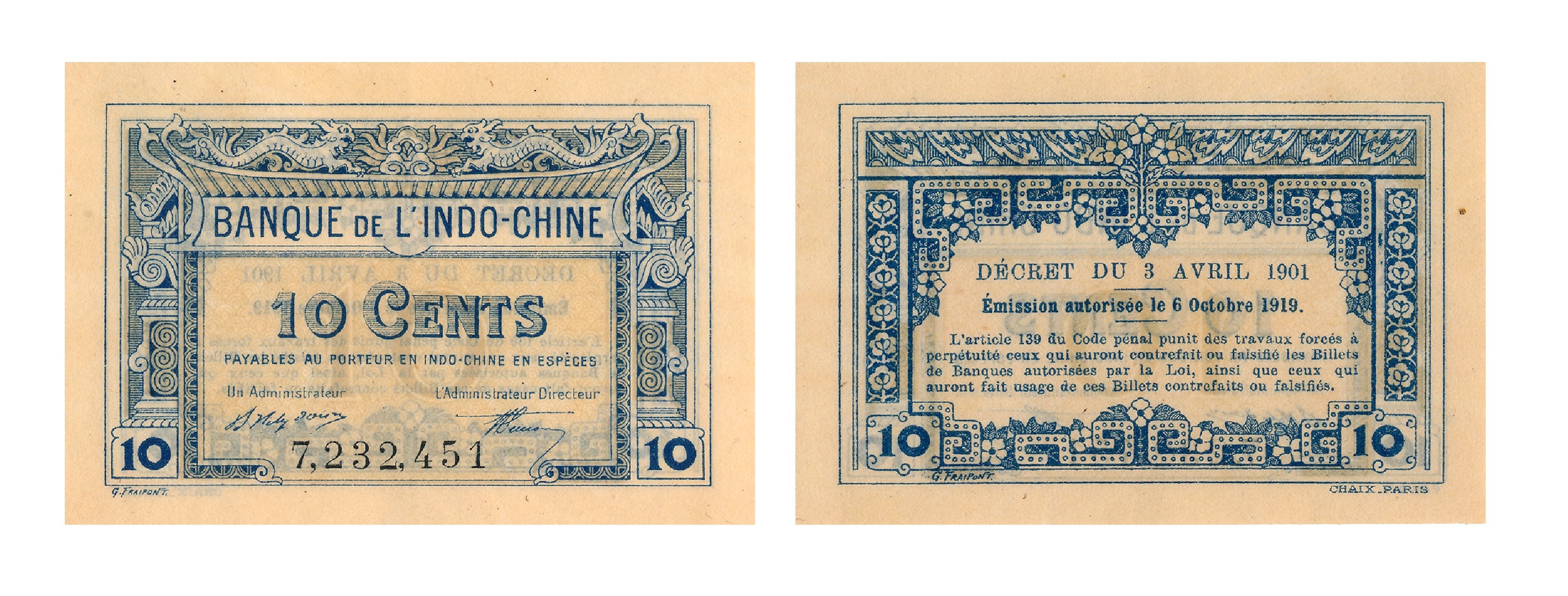 Tiền giấy phát hành giai đoạn 1875-1923: Phát hành kỳ 6