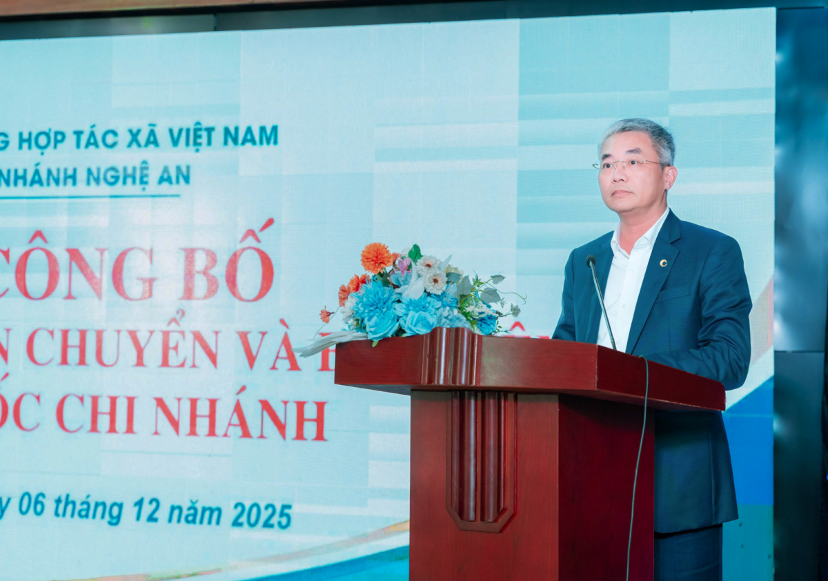 Ông Nguyễn Quốc Cường - Chủ tịch Hội đồng quản trị Co-opBank đánh giá cao sự nỗ lực và kết quả của Chi nhánh Nghệ An trong mọi hoạt động, đặc biệt trong công tác chăm sóc, hỗ trợ, đồng hành cùng QTDND trên địa bàn Ông Nguyễn Quốc Cường - Chủ tịch Hội đồng quản trị Co-opBank đánh giá cao sự nỗ lực và kết quả của Chi nhánh Nghệ An trong mọi hoạt động, đặc biệt trong công tác chăm sóc, hỗ trợ, đồng hành cùng QTDND trên địa bàn