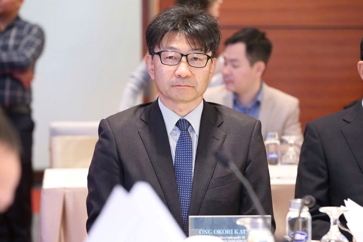 Ông Okori Katsumi, chuyên gia đại diện Công ty AOMI (Nhật Bản)