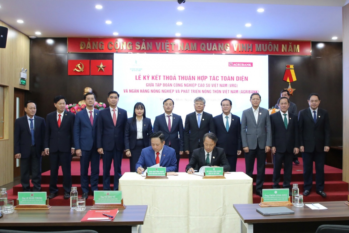 VRG và Agribank ký kết hợp tác toàn diện, phát huy sức mạnh tổng hợp hướng tới phát triển bền vững