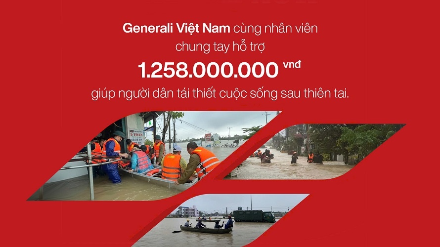 Sự chung tay của cả tập thể là nguồn động lực lớn để Generali Việt Nam bền bỉ thực hiện các chương trình vì cộng đồng.