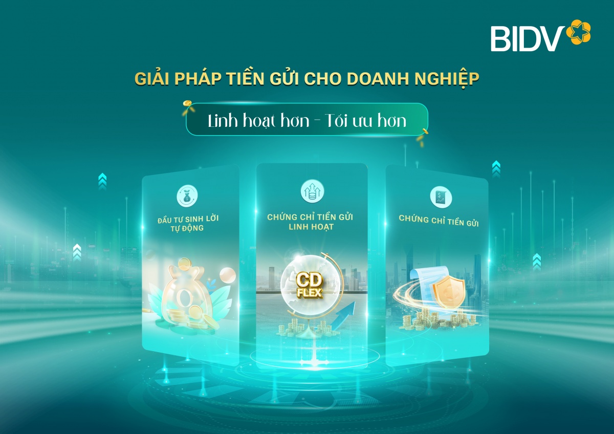 BIDV giúp doanh nghiệp đạt hiệu quả cao từ nguồn tiền nhàn rỗi