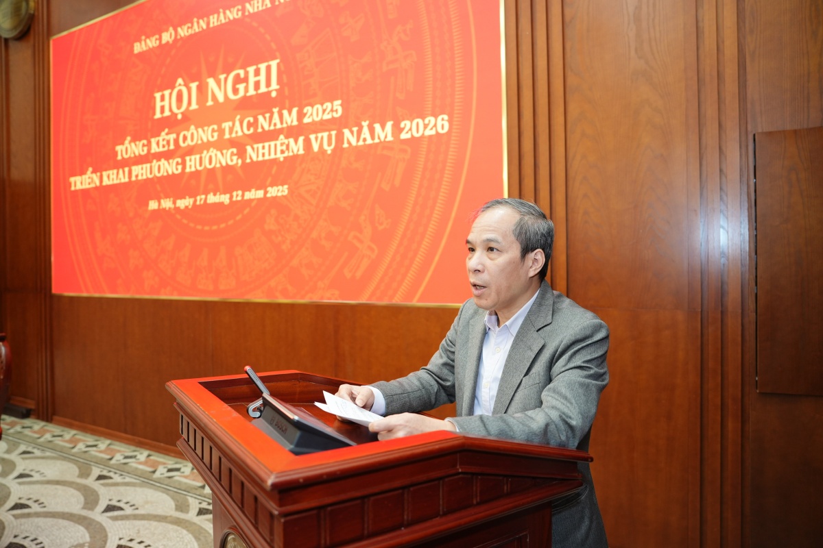 Đảng uỷ Ngân hàng Nhà nước: Vượt qua khó khăn, hoàn thành tốt nhiệm vụ năm 2025 Đảng uỷ Ngân hàng Nhà nước: Vượt qua khó khăn, hoàn thành tốt nhiệm vụ năm 2025