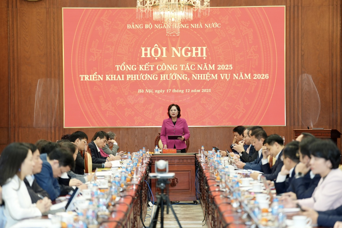 Đảng uỷ Ngân hàng Nhà nước: Vượt qua khó khăn, hoàn thành tốt nhiệm vụ năm 2025 Đảng uỷ Ngân hàng Nhà nước: Vượt qua khó khăn, hoàn thành tốt nhiệm vụ năm 2025