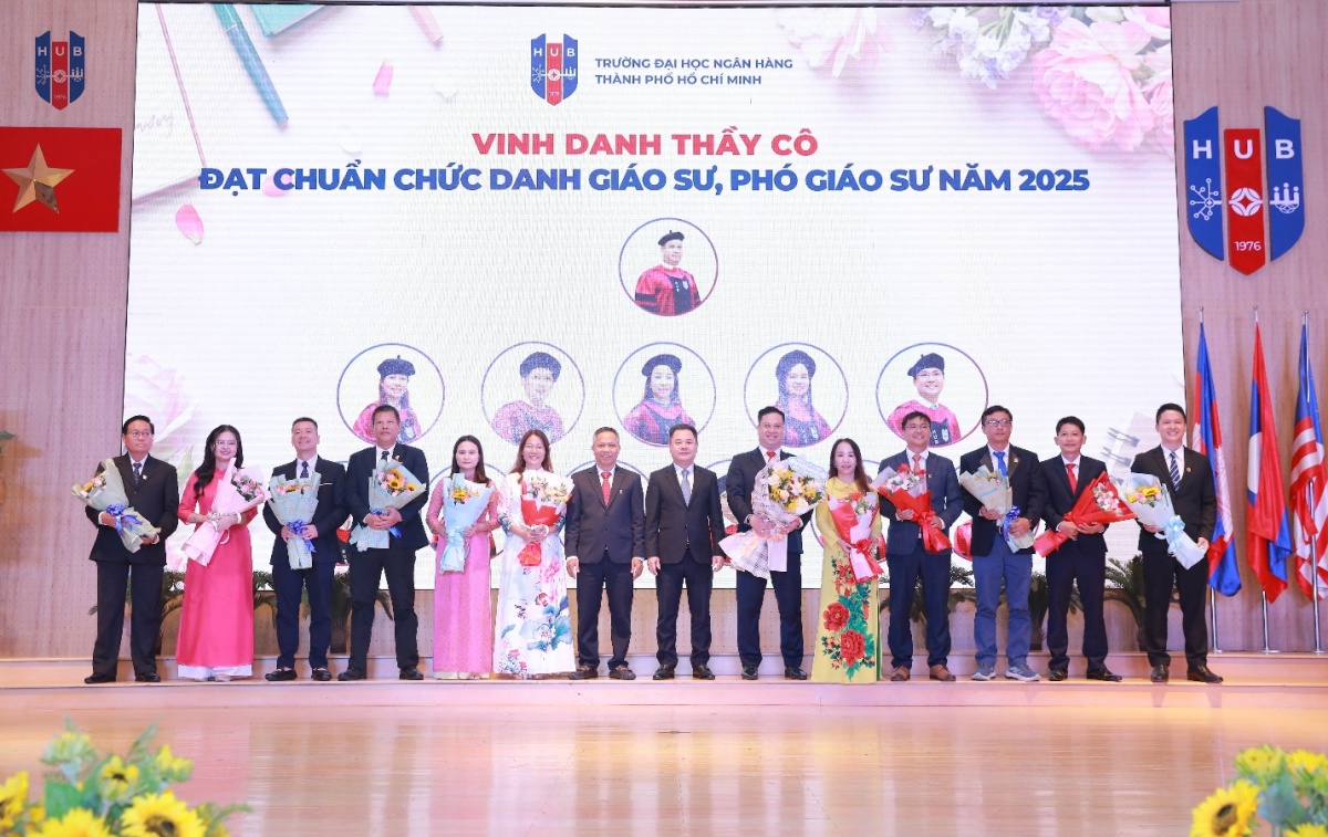 Vinh danh Giáo sư, Phó giáo sư đạt chuẩn chức danh năm 2025