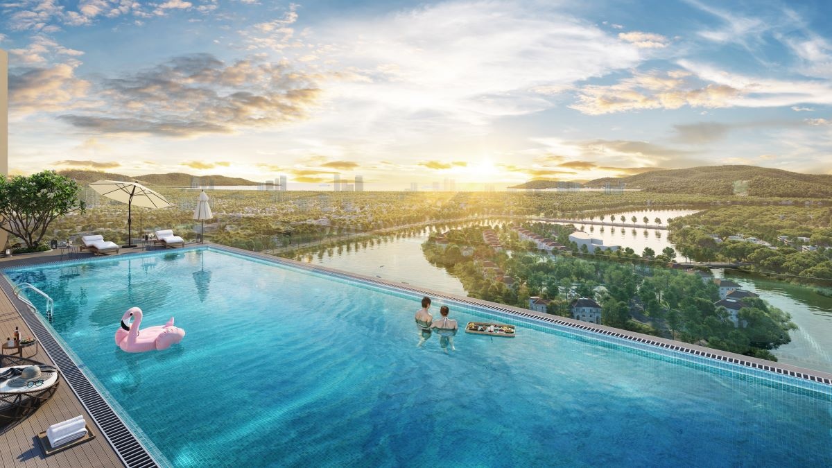 Toà tháp sở hữu tầm nhìn view sông - biển, nắm giữ tiềm năng trở thành “cổng chào mặt nước” của toàn khu Toà tháp sở hữu tầm nhìn view sông - biển, nắm giữ tiềm năng trở thành “cổng chào mặt nước” của toàn khu