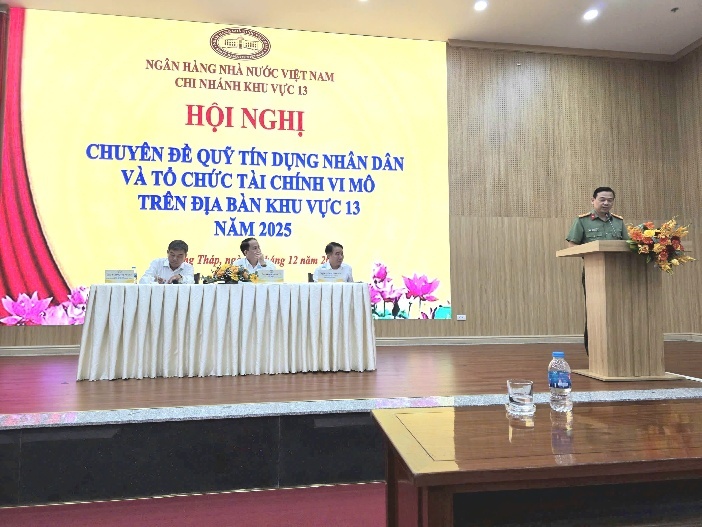 NHNN chi nhánh Khu vực 13 tổ chức Hội nghị Chuyên đề QTDND