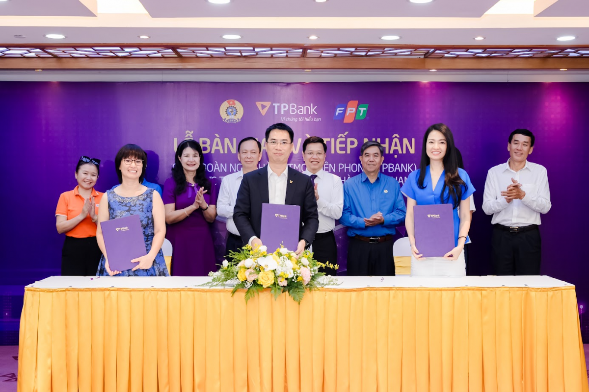 Công đoàn NHVN tiếp nhận Công đoàn TPBank về sinh hoạt trực thuộc 