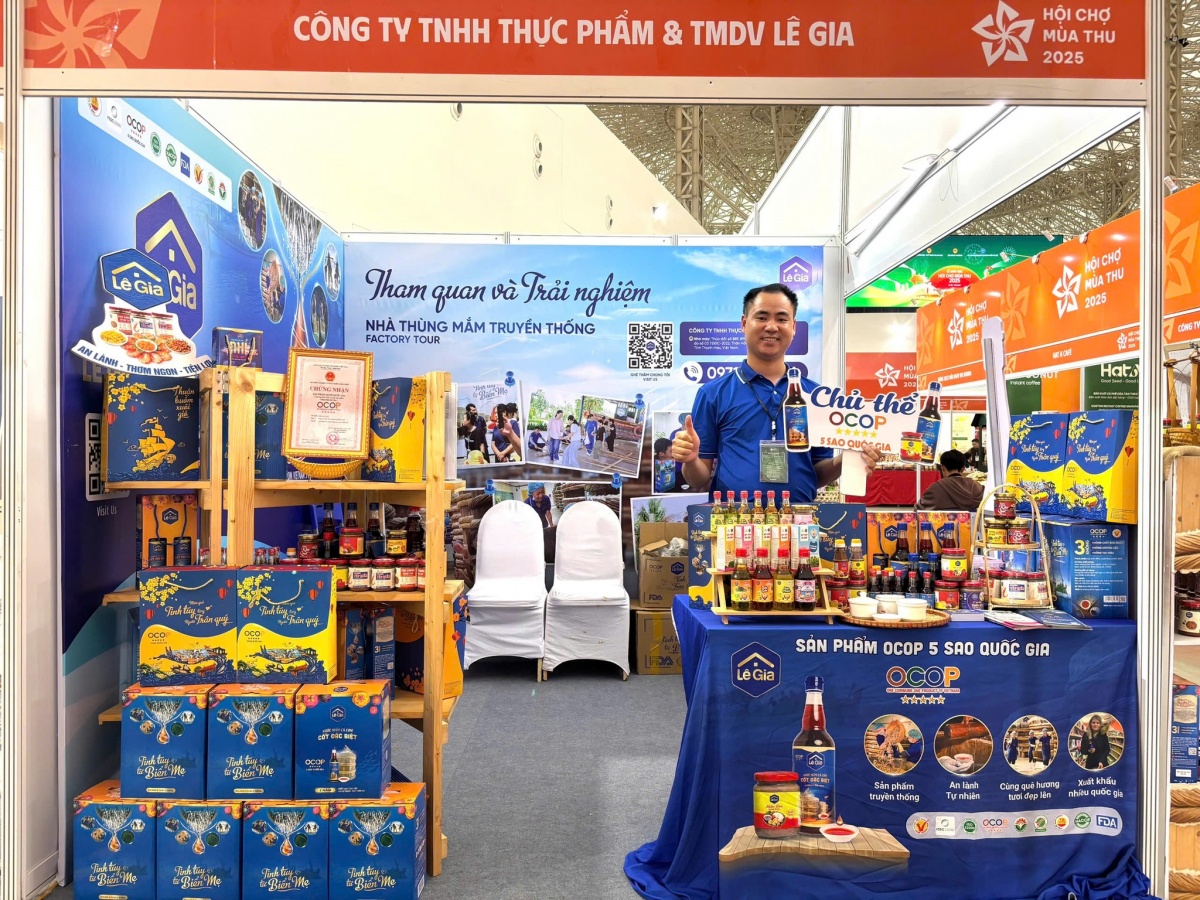 Các sản phẩm OCOP Lê Gia tham gia nhiều chương trình giới thiệu sản phẩm Các sản phẩm OCOP Lê Gia tham gia nhiều chương trình giới thiệu sản phẩm