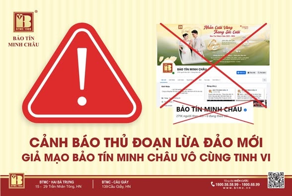 Mạo danh thương hiệu vàng lớn, fanpage giả “giăng bẫy” người tiêu dùng Mạo danh thương hiệu vàng lớn, fanpage giả “giăng bẫy” người tiêu dùng