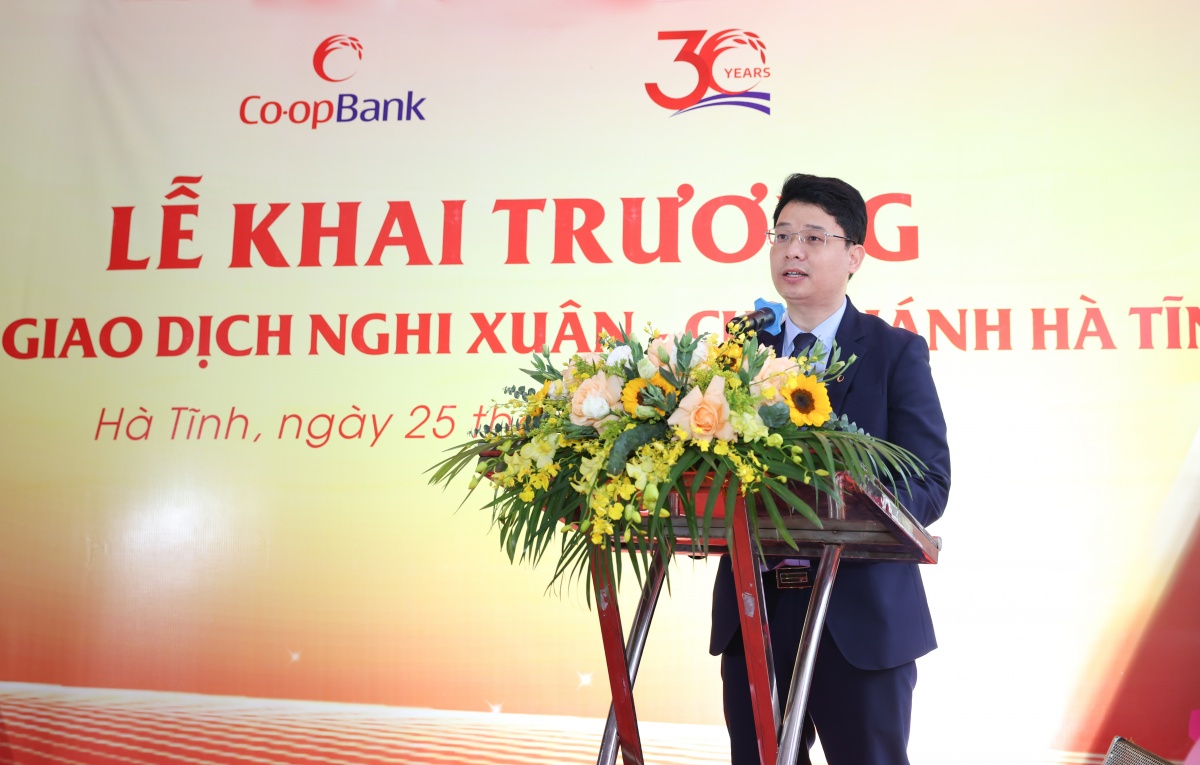 Co-opBank chi nhánh Hà Tĩnh khai trương Phòng giao dịch Nghi Xuân Co-opBank chi nhánh Hà Tĩnh khai trương Phòng giao dịch Nghi Xuân