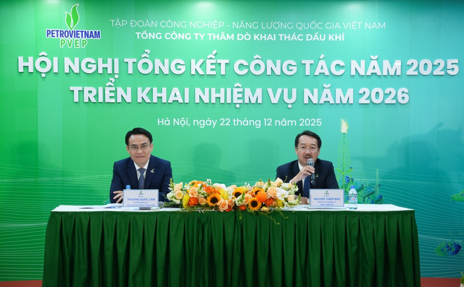 PVEP vững vàng vượt khó, tạo đà tăng trưởng, quyết tâm hoàn thành nhiệm vụ năm 2026 PVEP vững vàng vượt khó, tạo đà tăng trưởng, quyết tâm hoàn thành nhiệm vụ năm 2026