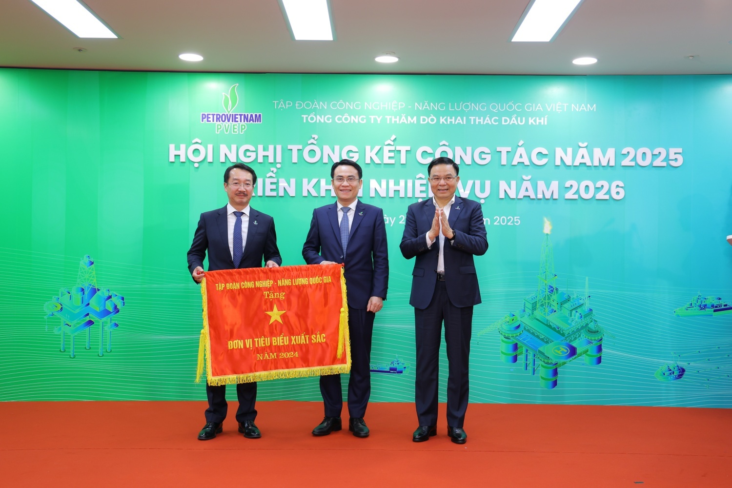PVEP vững vàng vượt khó, tạo đà tăng trưởng, quyết tâm hoàn thành nhiệm vụ năm 2026 PVEP vững vàng vượt khó, tạo đà tăng trưởng, quyết tâm hoàn thành nhiệm vụ năm 2026