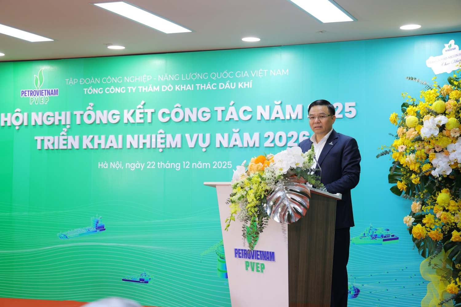 PVEP vững vàng vượt khó, tạo đà tăng trưởng, quyết tâm hoàn thành nhiệm vụ năm 2026 PVEP vững vàng vượt khó, tạo đà tăng trưởng, quyết tâm hoàn thành nhiệm vụ năm 2026