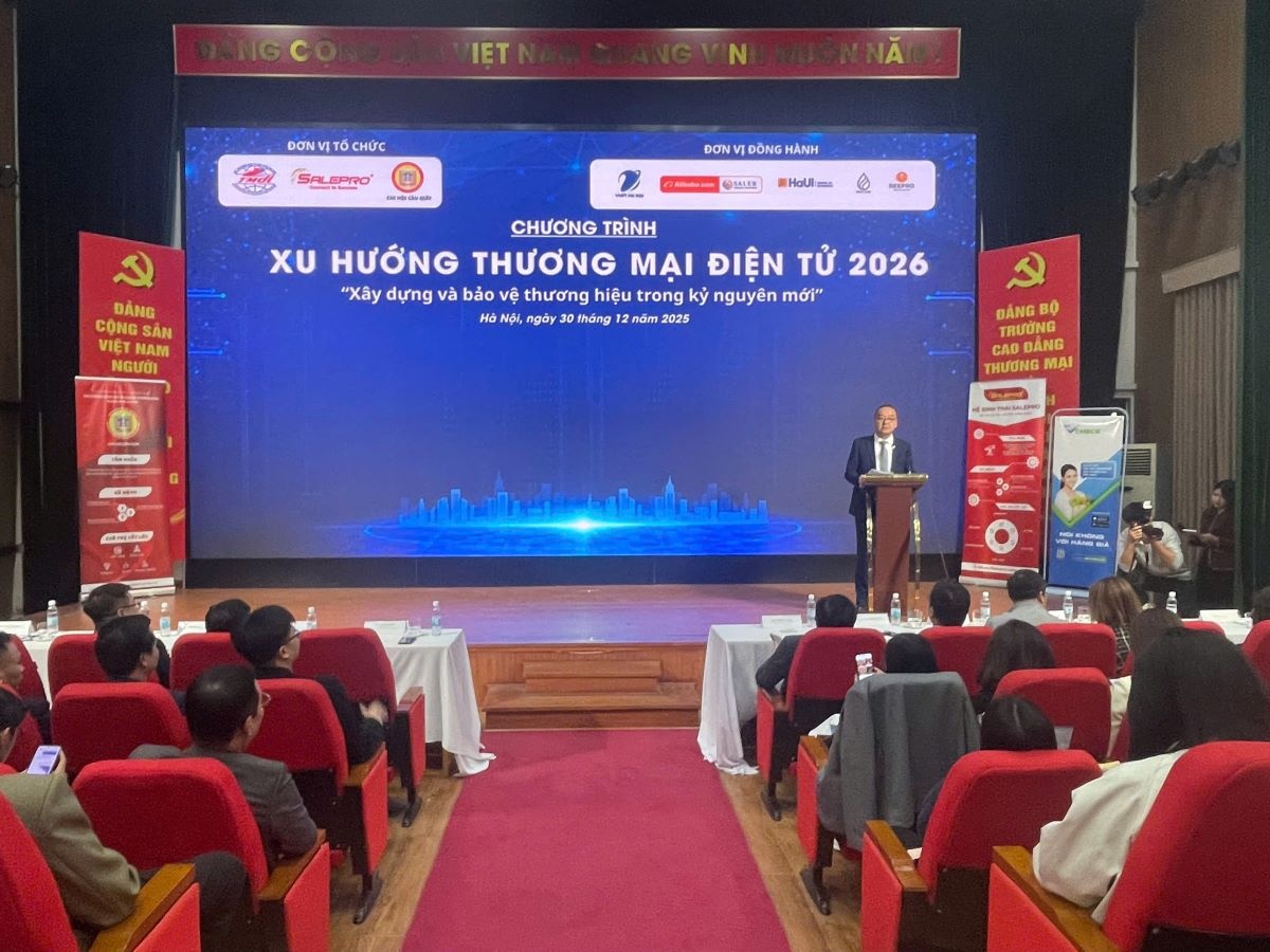 Quang cảnh chương trình “Xu hướng thương mại điện tử 2026”
