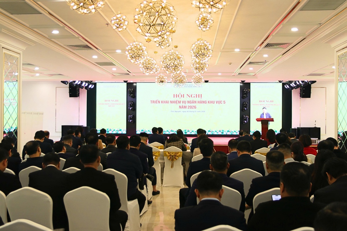 NHNN khu vực 5 tổ chức Hội nghị tổng kết công tác năm 2025, triển khai nhiệm vụ năm 2026 NHNN khu vực 5 tổ chức Hội nghị tổng kết công tác năm 2025, triển khai nhiệm vụ năm 2026