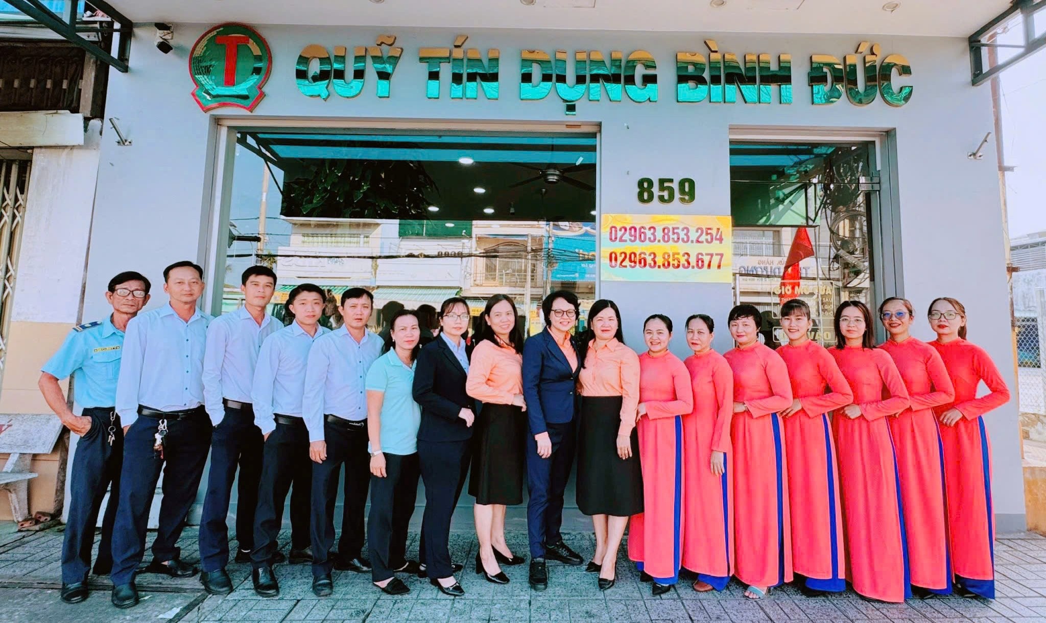 Quỹ tín dụng nhân dân Bình Đức thông báo thay đổi nội dung Giấy phép
