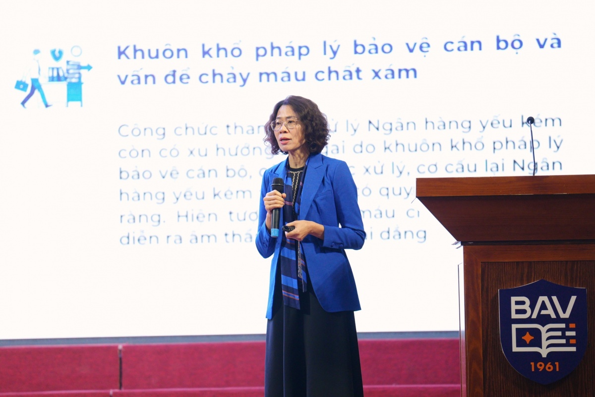 Bồi dưỡng chuyên đề về thanh tra, giám sát ngân hàng và hoàn thiện thể chế cho cán bộ nguồn quy hoạch cấp Vụ