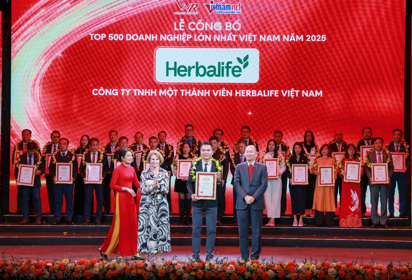 Herbalife Việt Nam lọt Top 500 doanh nghiệp lớn nhất Việt Nam lần thứ 7 liên tiếp