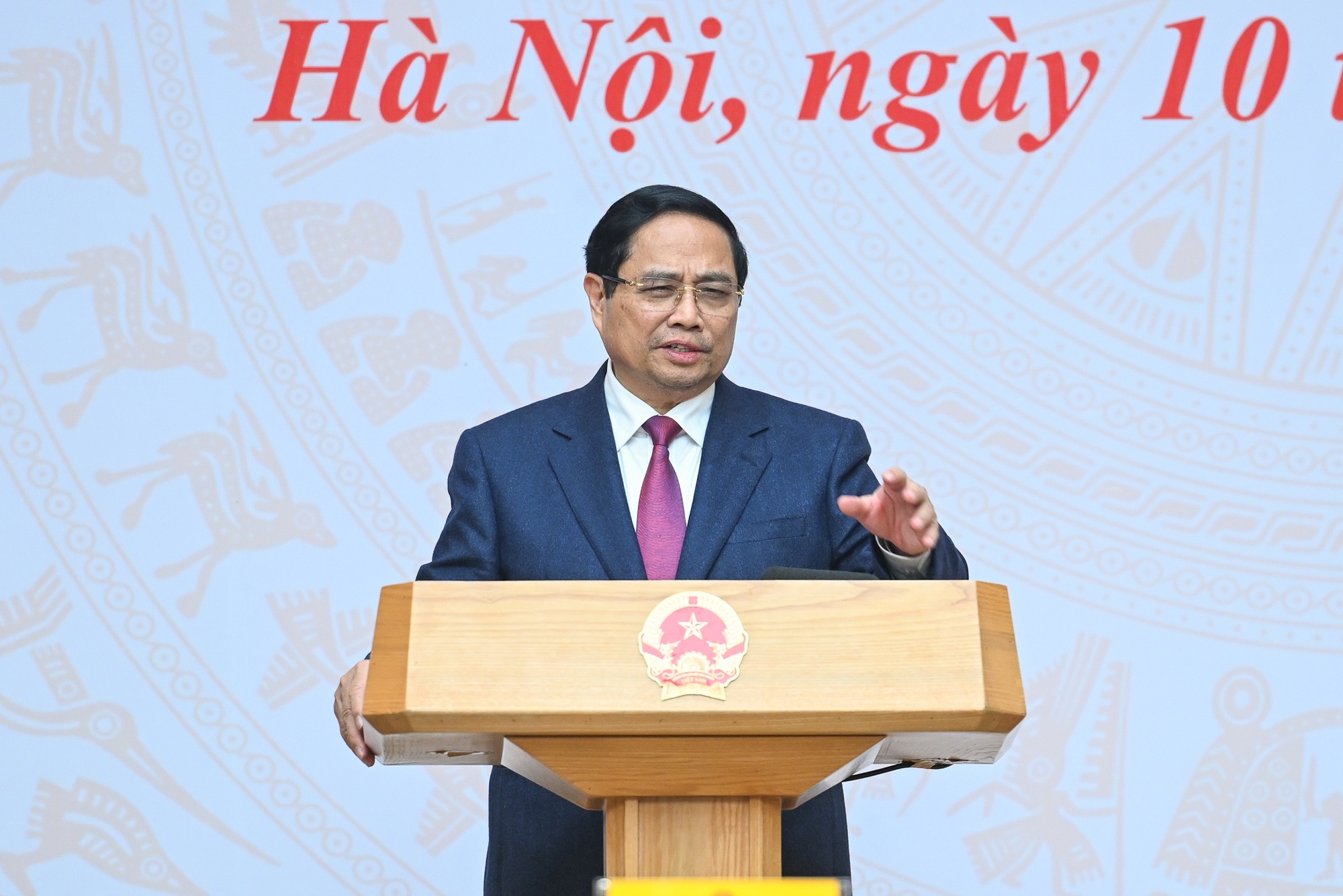 Theo Thủ tướng, phải tiếp tục chủ động tham gia tích cực đóng góp thực chất vào các diễn đàn đa phương - Ảnh: VGP/Nhật Bắc Theo Thủ tướng, phải tiếp tục chủ động tham gia tích cực đóng góp thực chất vào các diễn đàn đa phương - Ảnh: VGP/Nhật Bắc