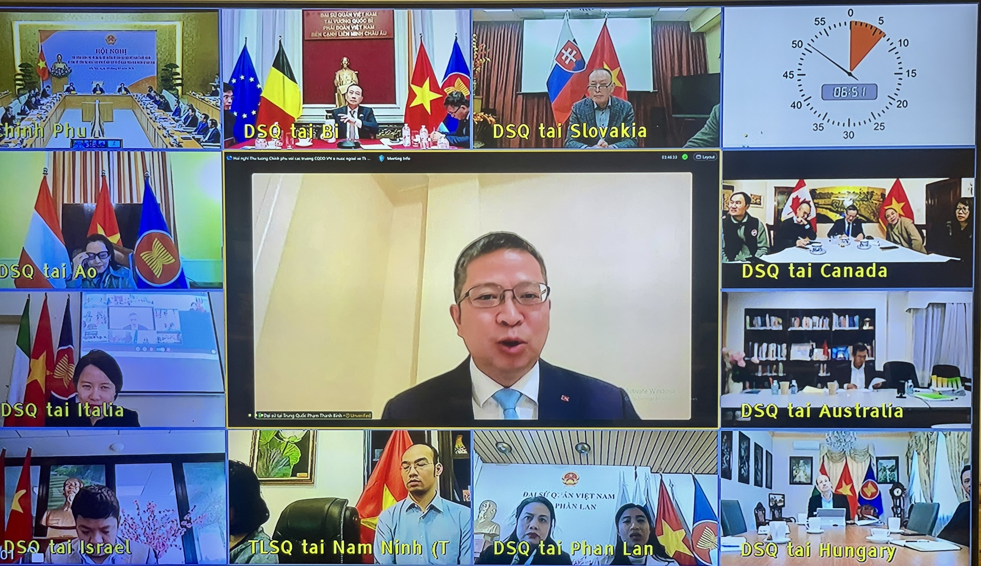 Các Đại sứ, Trưởng Cơ quan đại diện Việt Nam ở nước ngoài dự Hội nghị - Ảnh: VGP/Nhật Bắc Các Đại sứ, Trưởng Cơ quan đại diện Việt Nam ở nước ngoài dự Hội nghị - Ảnh: VGP/Nhật Bắc