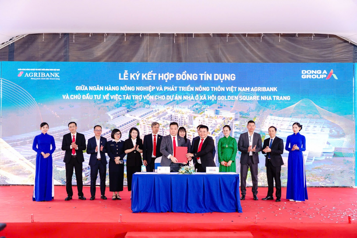 Agribank tài trợ vốn cho Dự án Nhà ở xã hội Square Nha Trang, góp phần an cư lạc nghiệp