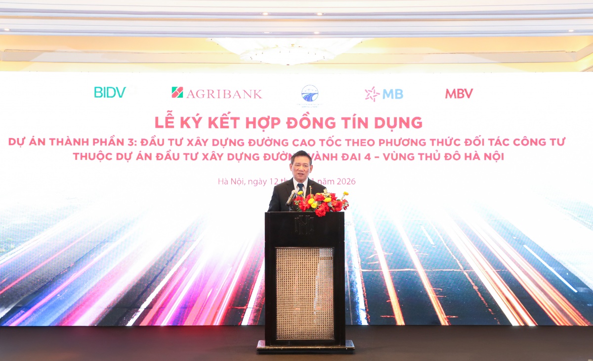 Agribank tài trợ 60% vốn cho Dự án Đầu tư xây dựng đường Vành đai 4