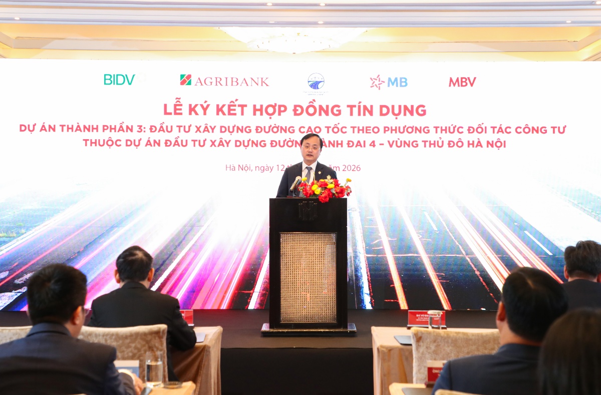 Agribank tài trợ 60% vốn cho Dự án Đầu tư xây dựng đường Vành đai 4