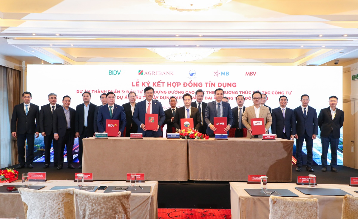 Agribank tài trợ 60% vốn cho Dự án Đầu tư xây dựng đường Vành đai 4