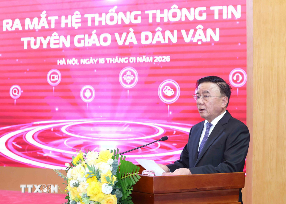 Phát biểu của Thường trực Ban Bí thư tại Lễ ra mắt ứng dụng di động Tuyên giáo và Dân vận
